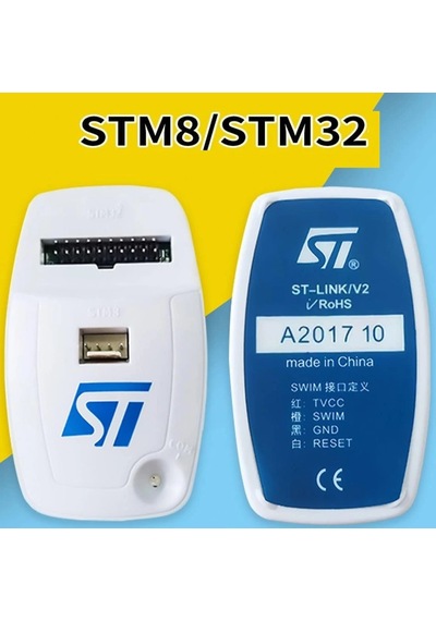 St-lınk V2 Stm8 Stm32 Programlayıcı Debugger