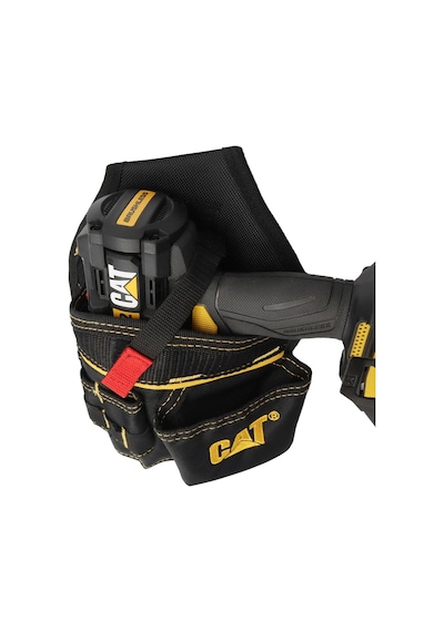 Cat Da980565 Şarjlı Matkap İçin Kemer Askılı Ağır Hizmet Bel Alet Çantası