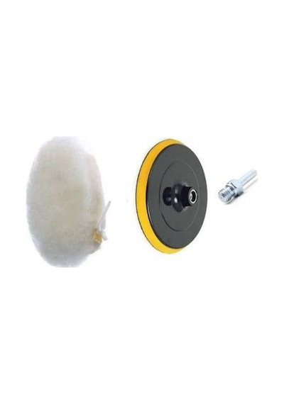 Pastapoliş Cila Süngeri Matkap & Taşlama 115 Mm Pelüş & Cırttaban