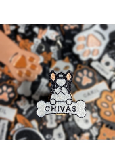 Majo İsimlik French Bulldog 33mx35mm