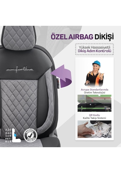 Otom Comfortline Vip Design Oto Koltuk Kılıfı 550066789