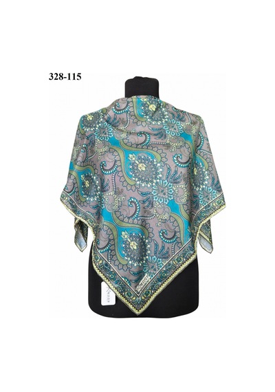Moonscarfs Moonscarf Soft Pamuk Eşarp Gri 328-115 Çok Renkli
