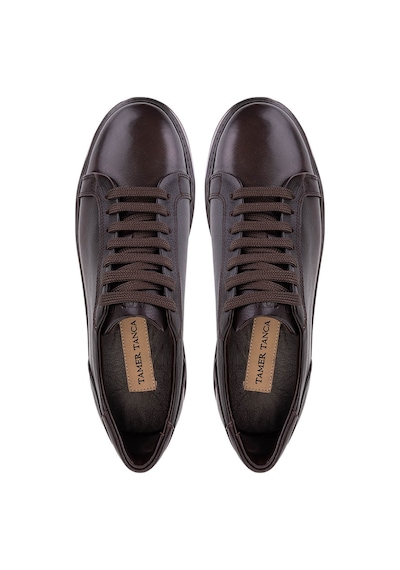 Tamer Tanca Erkek Hakiki Deri Kahverengi Sneakers & Spor Ayakkabı 870 500 Erk Ayk Sk26-27 Kahve Dr