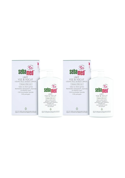 Sebamed Yüz Ve Vücut Temizleyici Likit 1000ml 2 Li Set