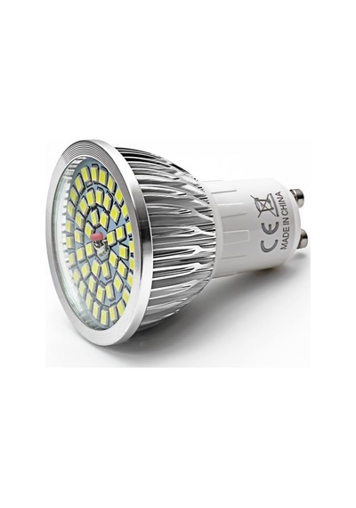 Tr 12 Adet Super Bright Gu10 Led 6 W Spot Led Lamba, Soğuk Beyaz 6000 K, 60 W, 550 Lm, Ac 85 265 V Diğer