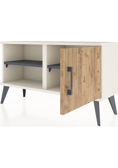 Arges Şifonyer 2 Raflı Tek Kapaklı 88x30x48 Aytaşı-çam/antrasit Çam/antrasit Arges Şifonyer 2 Raflı Tek Kapaklı 88x30x48 Aytaşı-çam/antrasit Çam/antrasit
