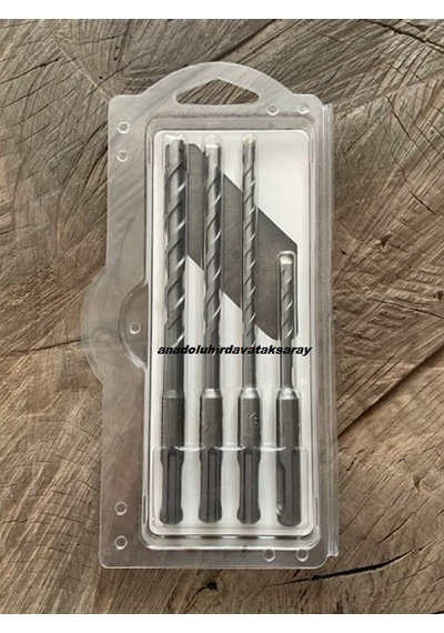 İngco Pro Sds Plus Beton Delme Ucu Duvar Mermer Delme Uç Seti 6-8-10mm 4pcs Matkap Ucu