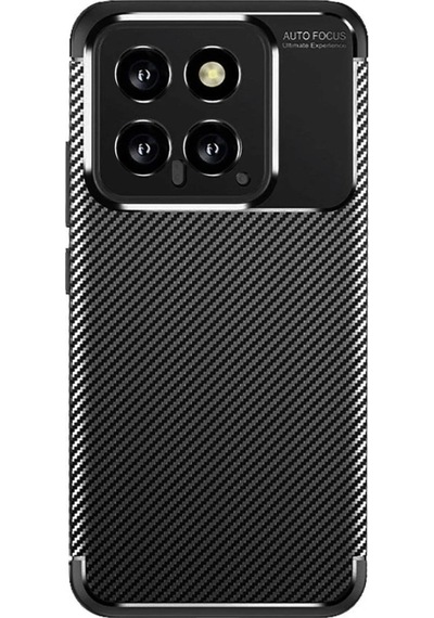 Durukar Mi 14t Kılıf Auto Focus Karbon Kapak - Siyah