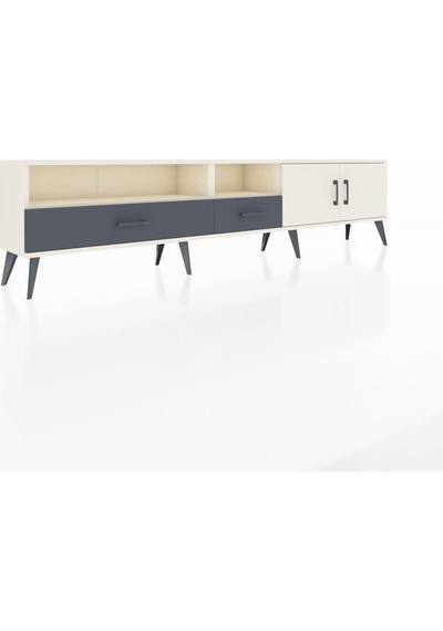 Arges Tv Ünitesi 3 Raflı 2 Çekmeceli 2 Kapaklı 220x30x51 Aytaşı-aytaşı/antrasit Aytası/antrasıt - Aytası Arges Tv Ünitesi 3 Raflı 2 Çekmeceli 2 Kapaklı 220x30x51 Aytaşı-aytaşı/antrasit Aytası/antrasıt - Aytası