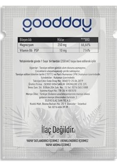 Goodday Magnesıum Plus Malat Magnezyum 30 Şase