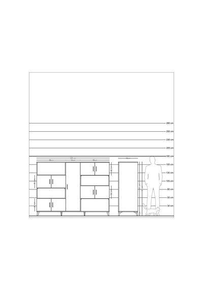 Kronos Dolap 10 Raflı 9 Kapaklı 220x59x163 Antrasit-antrasit Antrasit-antrasit Kronos Dolap 10 Raflı 9 Kapaklı 220x59x163 Antrasit-antrasit Antrasit-antrasit