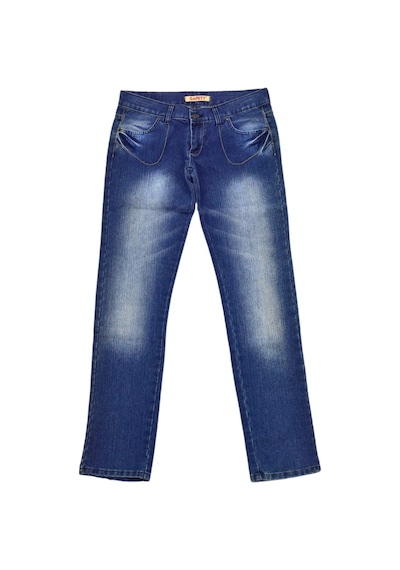 Kadın Cep Kapaklı Jean Pantolon Sff-0197 001