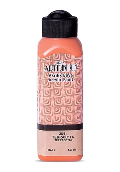 Akrilik Boya 140 Ml. Terrakota Çok Renkli