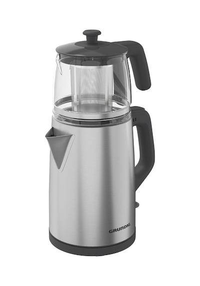 Grundig TM 2522 IC 1.7 L Cam Çelik Süzgeçli Çay Makinesi