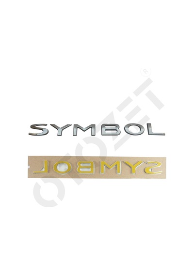 Symbol Arka Bagaj Yazi Clio 2009-2018 500019014