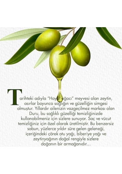 İlk Hasat Doğal Zeytinyağı İçerikli Sabun 4 150 Gr