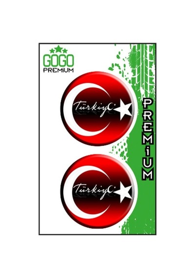 BAYRAK 4 (5X5) İKİLİ DAMLA ETİKET (DE088)