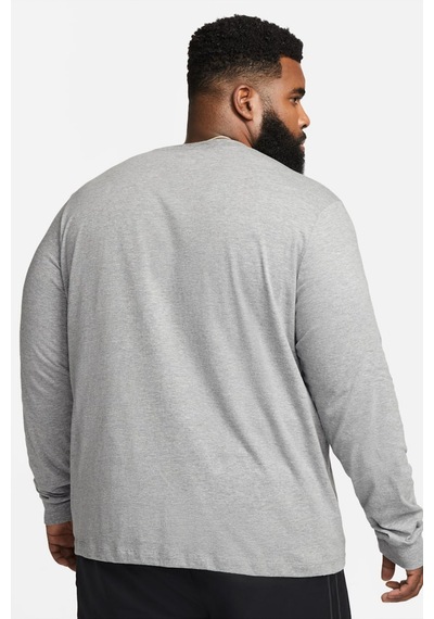 Nike Nsw Club Tee Erkek Uzun Kollu Spor Tişört Gri