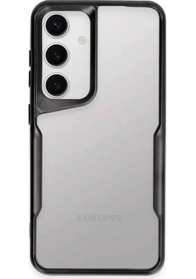 Newface Samsung Galaxy A15 4g Kılıf Boyi Silikon Kapak - Siyah