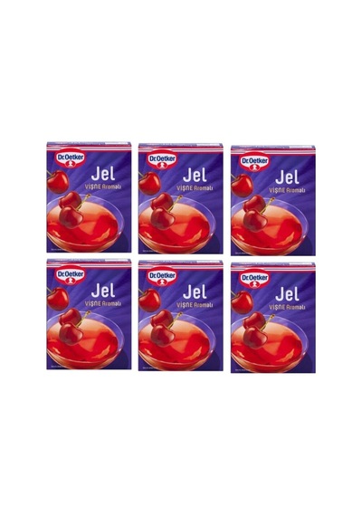 Dr.oetker Jel Vişne Aromalı 100 Gr X 6 Adet - 115139948