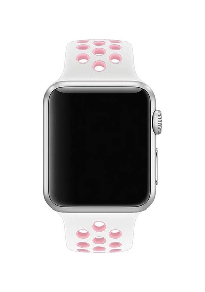 Apple Watch 42mm Uyumlu Silikon Kordon Krd-02 - No45 - T11153