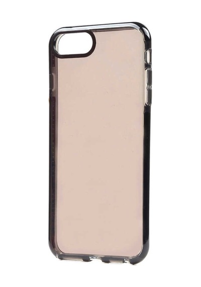 Apple Uyumlu iPhone 8 Plus Kılıf Şeffaf Soft Kenar Tırtıklı Tasarım Silikon (535154959)