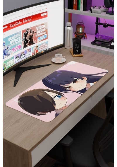 Boku No Kokoro No Yabai Yatsu Anime V2 - 70x30 Xl Gaming Kauçuk Kaymaz Taban Mouse Pad Fare Altlığı