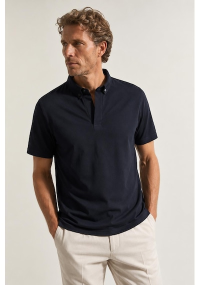 Alexandergardi Erkek Comfort Fit Polo T-shirt Lacivert