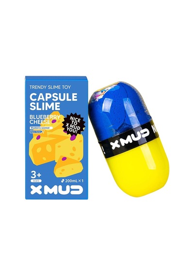 X Mud Capsule Slime Blueberry Cheese 2790 Çok  Renkli