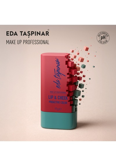 Eda Taşpınar Lip & Cheek Cream Blush Stick Proactive Color