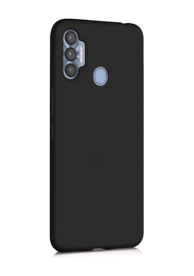 Tecno Spark 7 Pro Kılıf Siyah Siyah