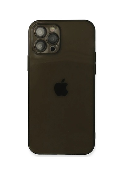 Apple İphone 12 Pro Kılıf Fly Lens Silikon - Siyah 0.2M-Çok Renkli