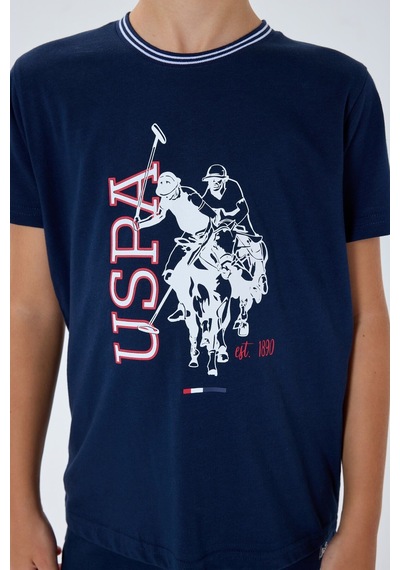 U.s. Polo Assn. Erkek Çocuk Lacivert Bermuda Takım Us2406-c-v1 Lacivert
