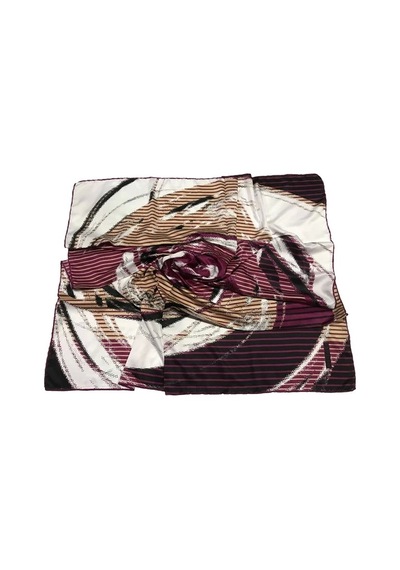 Yenisinial Mısırlı Polyester Eşarp Desen 6 Hardal