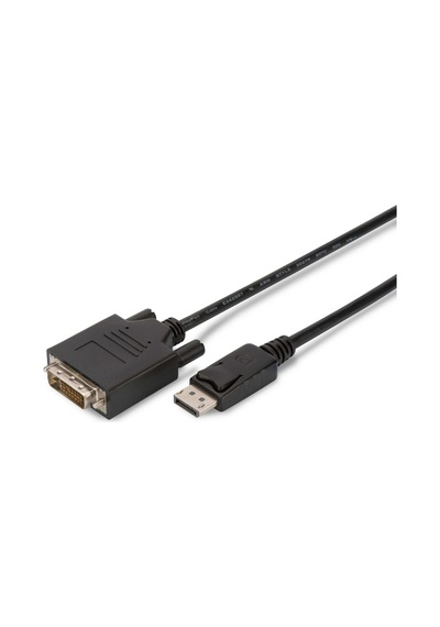 DisplayPort - DVI Kablosu, DP Erkek - DVI (24+1) Erkek, 2 metre,