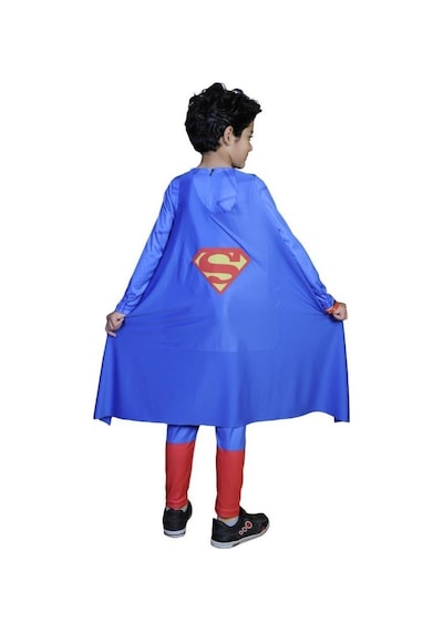 Masho Kids Pelerinli Süperman Kostümü - Süper Adam Kostümü (450271348)