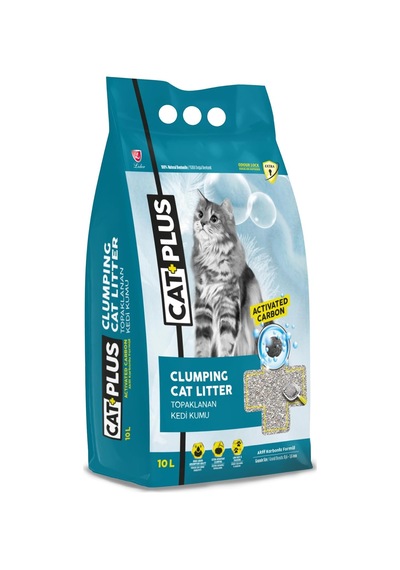 Aktif Karbonlu Bentonit Kedi Kumu 10 L