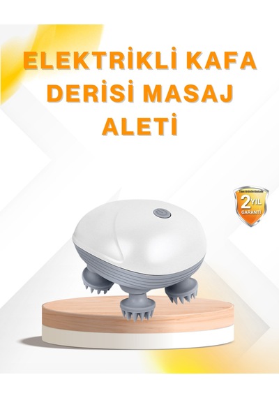 Şarjlı Kafa Masaj Aleti 3 Hız Ayarlı Derin Masaj Diğer