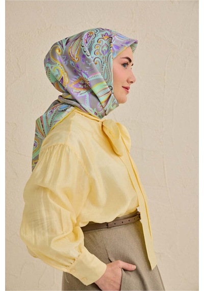 Silk Home Twill İpek Eşarp 11504-07 Mor
