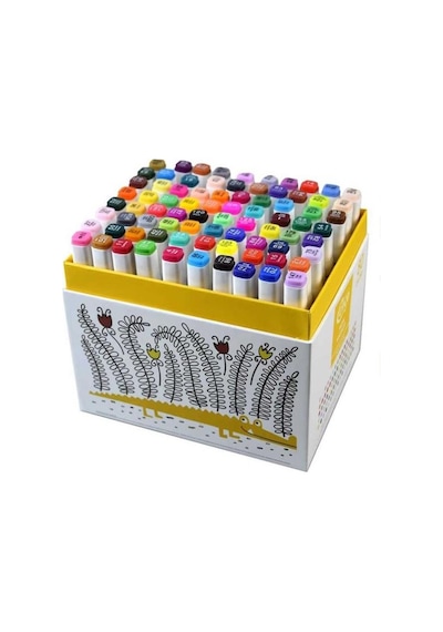 Cengo Twin Marker Çift Uçlu Kalem 80 Renk Cgo-135