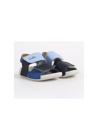 United Colors of Benetton Benetton Lacivert Erkek Çocuk Sandalet Bn-31518 Siyah