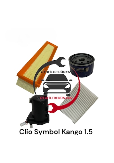 Renault Clio Symbol 1.5 Dci Filtre Bakim Seti