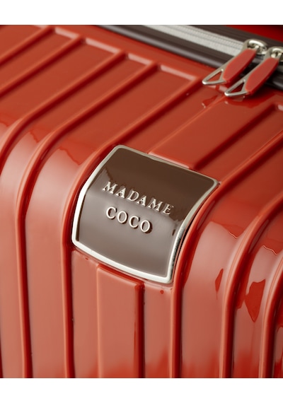 Madame Coco Chest Valiz/bavul - Kiremit - Büyük Boy 8684427217993 Kırmızı