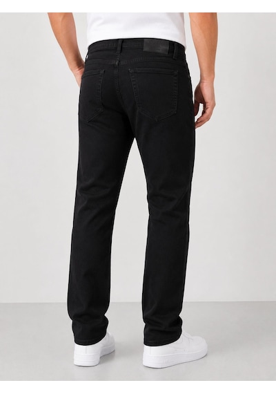 Classics Men Lion Life Regular Fit Likralı Erkek Siyah Jean Pantolon 7736