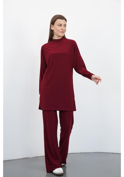Penyebizden Sandy Pantolon&tunik Takım-bordo