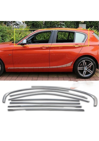 Bmw F-20 Krom 2011-2019 Tamtur 8 Parça Krom Cam Çıtası