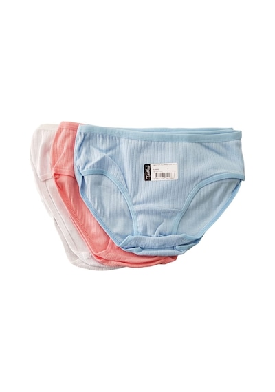 Tutku 0852 Kız Çocuk Pandora Bato-slip-külot - 12'li Kombin Çok Renkli