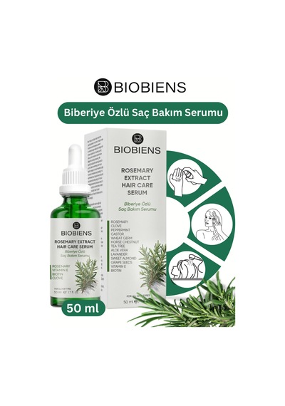 Biberiye Özlü Saç Bakım Serumu 50 Ml