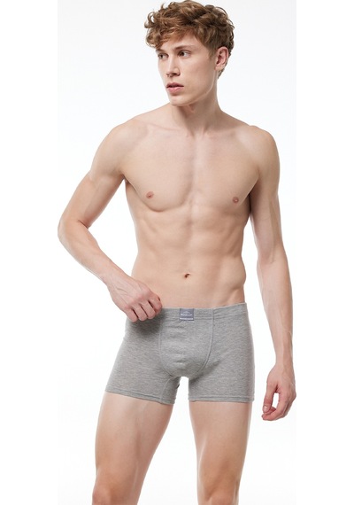 Malabadi Erkek 8'li Gri Premium Collection Modal Boxer 8m251