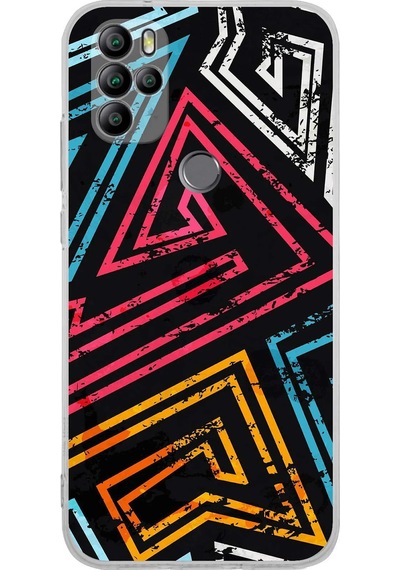 General Mobile Gm 21 Pro New Edition Uyumlu Kamera Korumalı Eskitme Kılıf Şeffaf